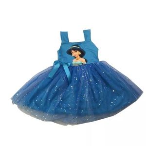Princess Jasmine Cute Sparkly Dress